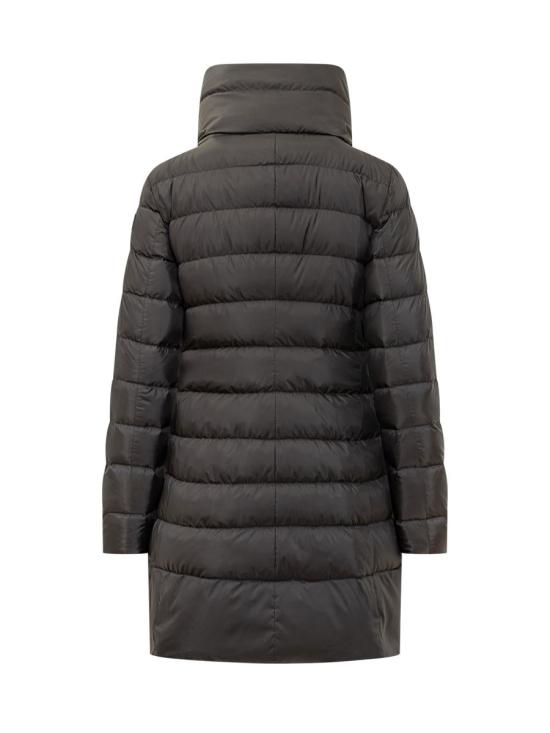 25FW 페트레이 솝착 MQN 03 하이칼라 슬림핏 롱 다운 재킷  PED545601181967 NER Black - PEUTEREY