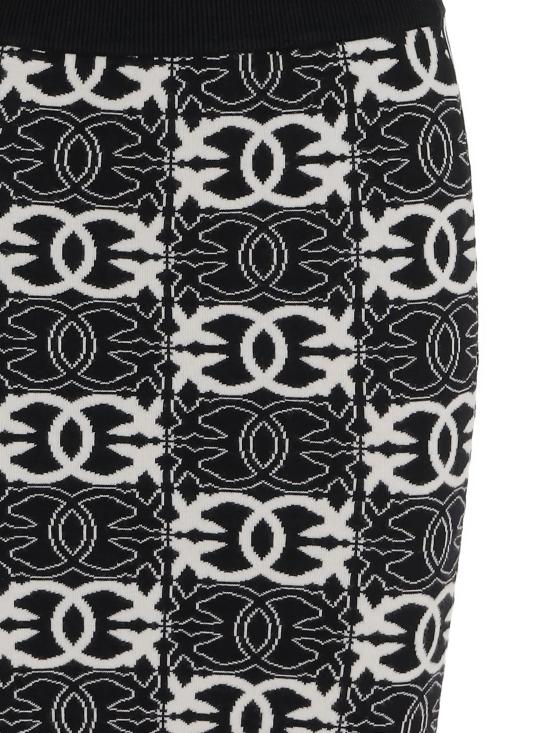 25FW 핑코 미디 스커트 106040 A2YDZZ2 Black - PINKO