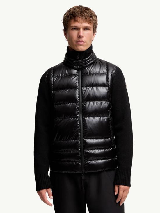 25FW 몽클레어 스웨터 K20979B00009M1122 999 Black - MONCLER