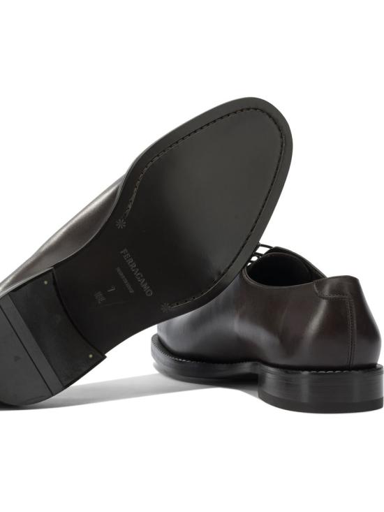 25FW 살바토레 페라가모 드레스 슈즈 0787808 BROWN - SALVATORE FERRAGAMO