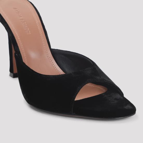 25FW 아미나 무아디 샌들 15S365593ALE Black - AMINA MUADDI