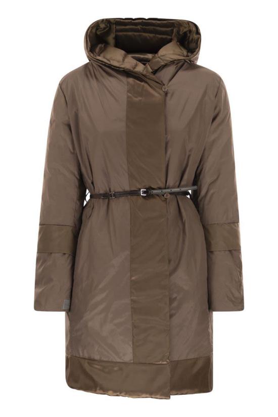 25FW 막스마라 더 큐브 노베프 리버시블 퀼티드 다운 자켓  2529496055600 066 BROWN - MAXMARA THE CUBE