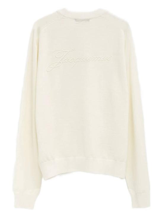 25FW 자크뮈스 긴팔 티셔츠 SWM00614AK00299 110 Beige - JACQUEMUS