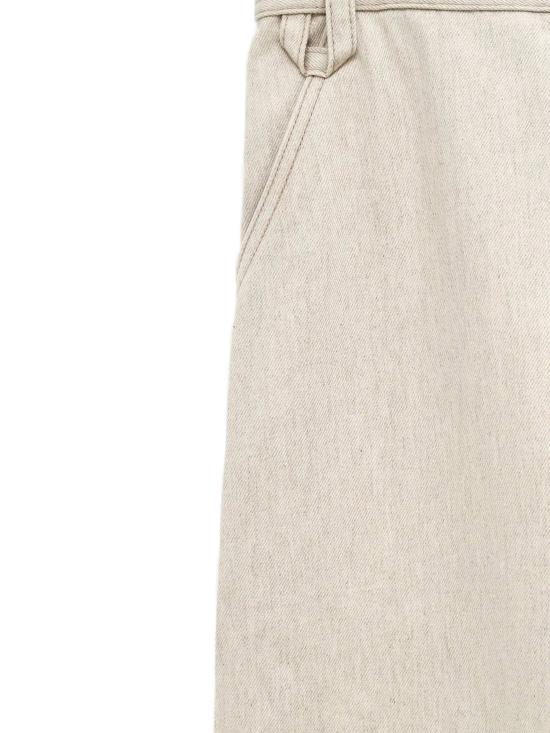 25FW 자크뮈스 스트레이트 팬츠 PAM00541AD00044 130 Beige - JACQUEMUS