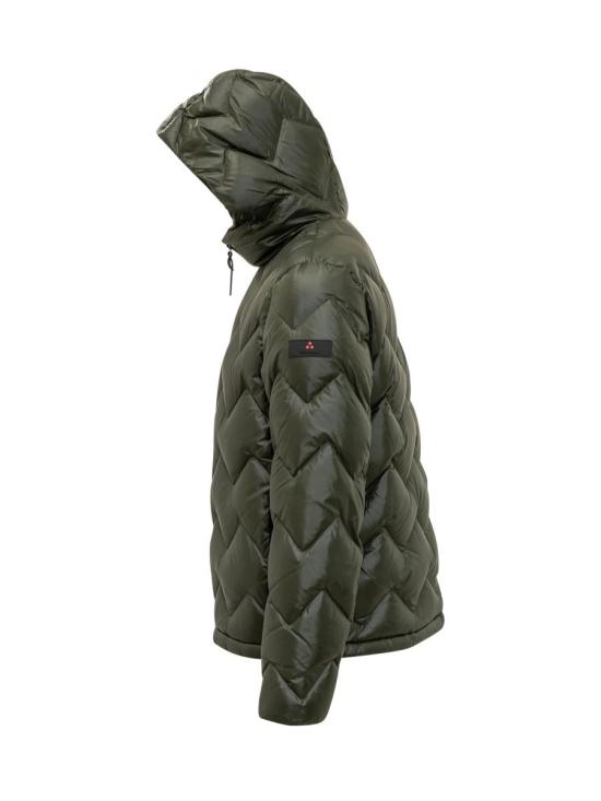 25FW 페트레이 호노바 LKS 04 쉐브론 퀼팅 다운 재킷 PEU558101181950 669 GREEN - PEUTEREY