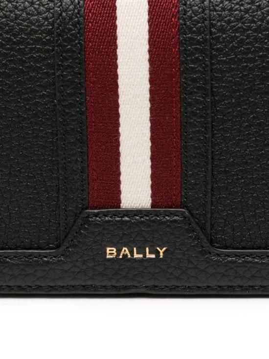 25FW 발리 지갑 WLO07F VT434U901Y BLACK YELGOLD - BALLY