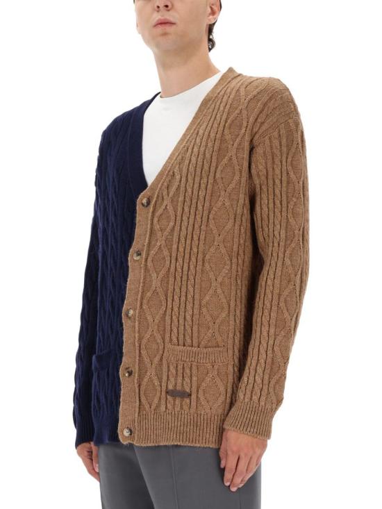 25FW 모스키노 스웨터 09145204 1096 BROWN - MOSCHINO