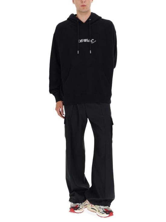 25FW 오프화이트 스웨터 OMBB085 F25FLE00F1001 Black - OFF WHITE