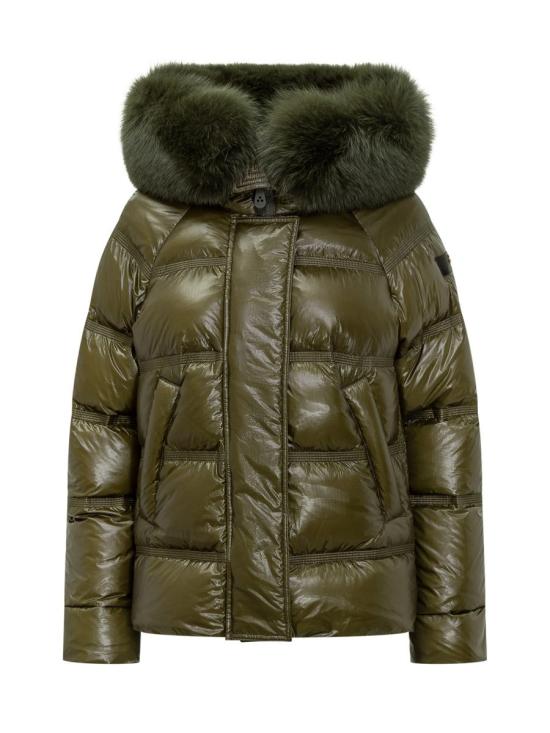 25FW 페트레이 TAKAN RP MID FUR 패딩  PED512301181752 689 GREEN