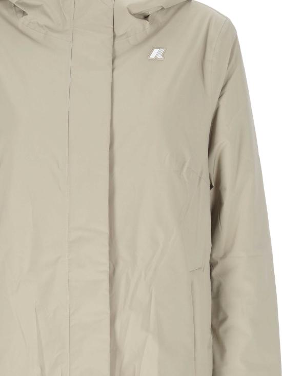 25FW 까웨 코트 K71326W B2X BEIGE CASHMERE GREY GOAT - K-WAY