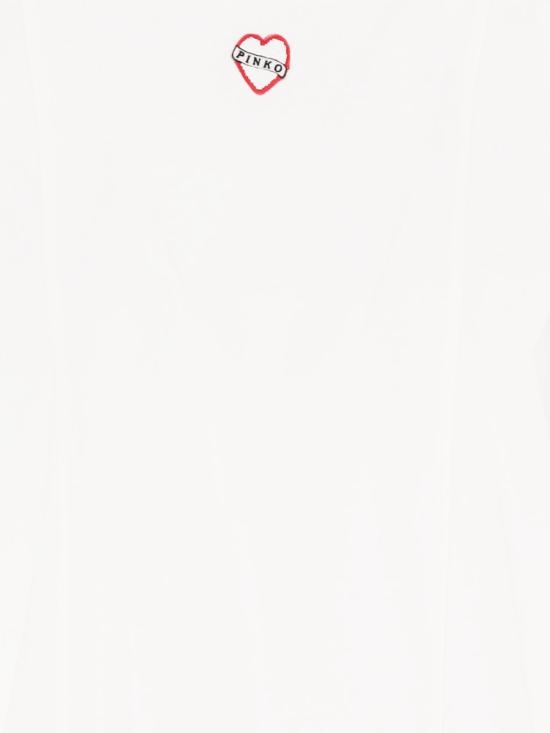 25FW 핑코 반팔 티셔츠 105665 A2IBZ05 BIANCO BIANCANEVE - PINKO