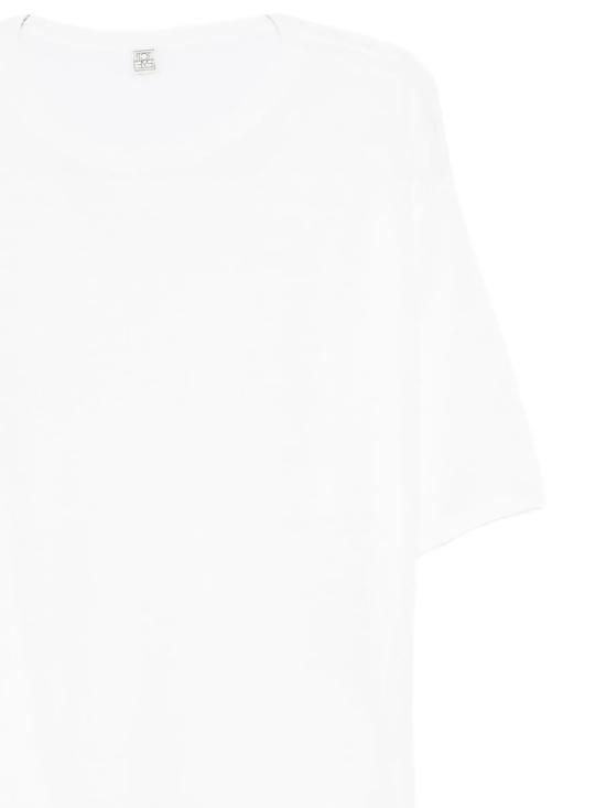 25FW 토템 스웨터 254WRT0620YA0211 047 White - TOTEME