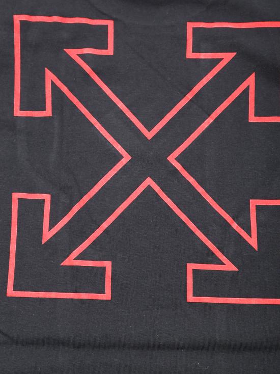 25FW [키즈] 오프화이트 티셔츠 OBAA002F25JER00D1025 NERO - OFF WHITE