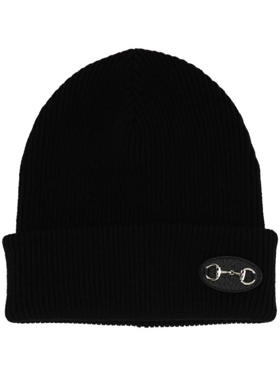 25FW 구찌 홀스빗 울 비니  836704 3G2001000 Black