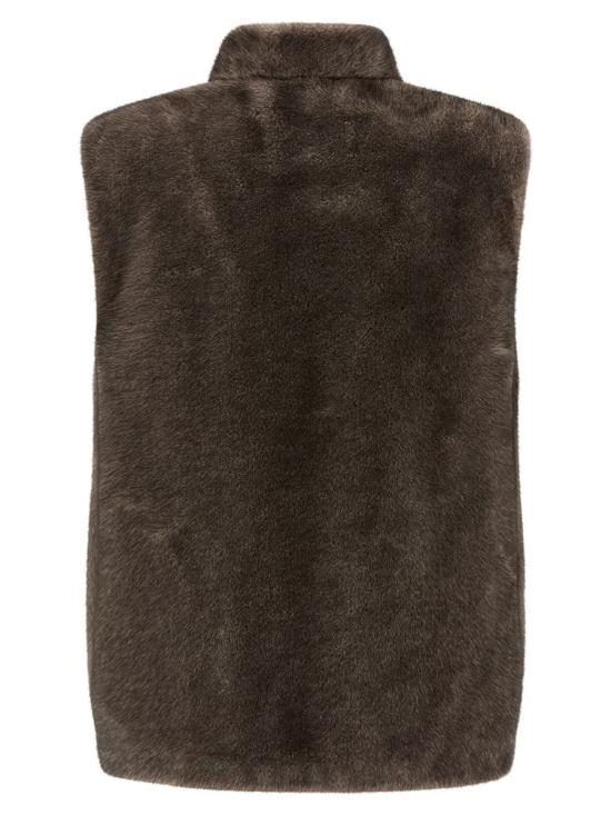 25FW 루 안드레아 베스트 MK2588SILVERGREY BROWN - LOU ANDREA