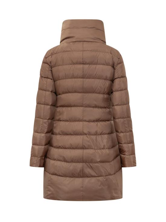 25FW 페트레이 솝착 MQN 03 하이칼라 슬림핏 롱 다운 재킷  PED545601181967 894 BROWN - PEUTEREY