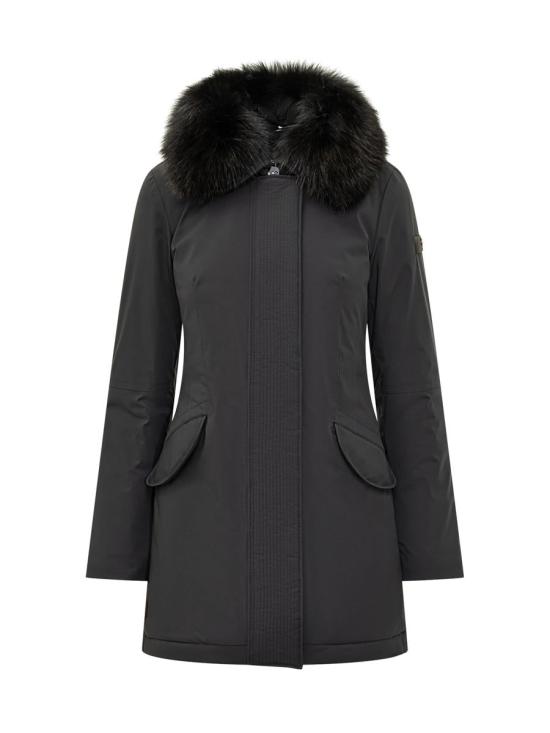 25FW 페트레이 DESMOT KL FUR 패딩  PED444401191510 NER Black