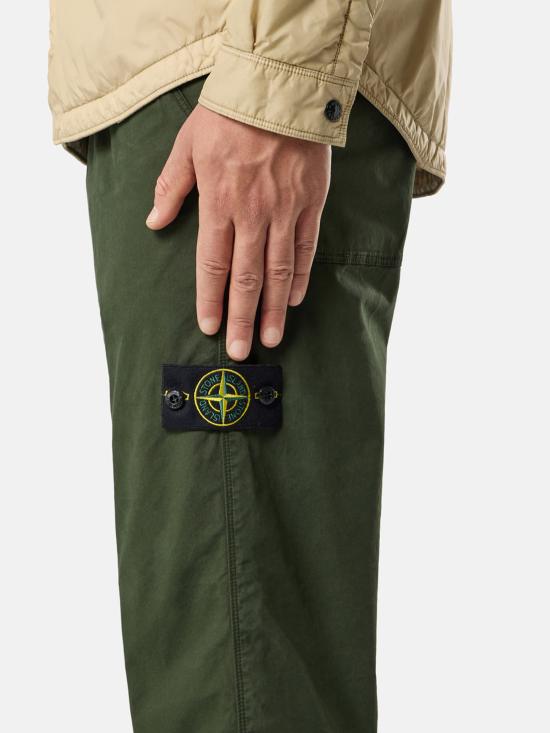 25FW 스톤 아일랜드 트레이닝/조거 팬츠 K2S153100035S0A10 V005E Green - STONE ISLAND