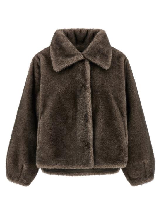 25FW 루 안드레아 무톤 MK2566SILVERGREY BROWN