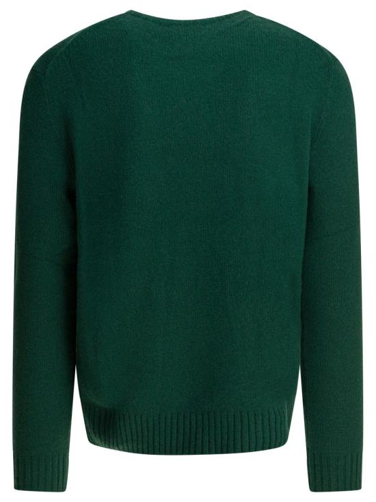 25FW 폴로 랄프로렌 긴팔 티셔츠 710978308001FA25 VNTG PINE HO CHARLES GREEN - POLO RALPH LAUREN