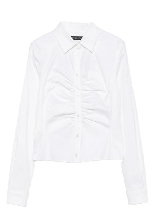 25FW 발렌시아가 셔츠 850785 TSM199000 White