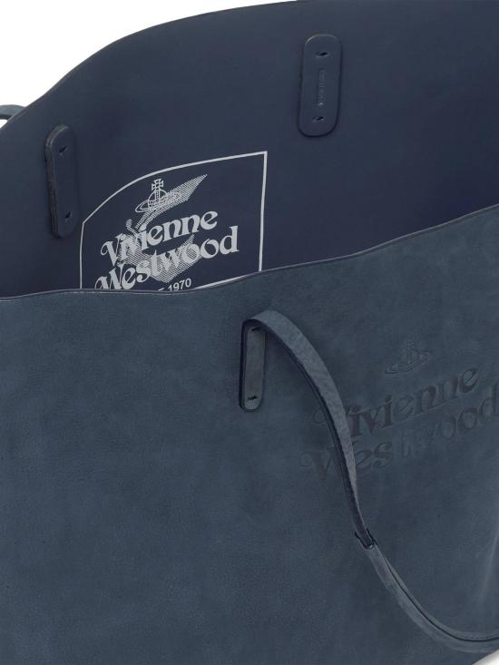 25FW 비비안웨스트우드 토트백 4205007OU L00CCK406 Denim blue - VIVIENNE WESTWOOD