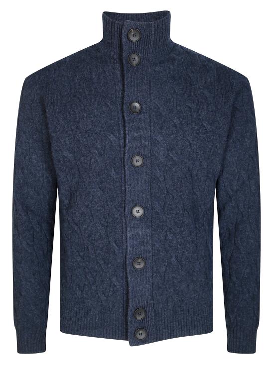 25FW 필리포 드 로렌티스 가디건 BB3ML WC7T 870 BLU