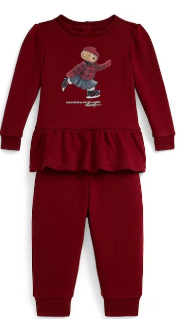 25FW [키즈] 폴로 랄프로렌 모자 310981193 001LW MAGIC FLEEC RED