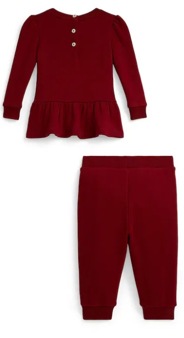 25FW [키즈] 폴로 랄프로렌 모자 310981193 001LW MAGIC FLEEC RED - POLO RALPH LAUREN