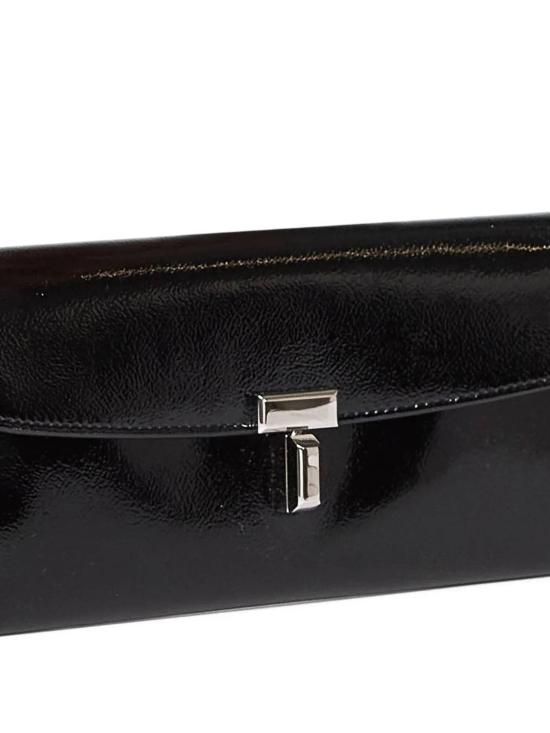 25FW 토템 지갑 254WAM0041LE0164 001 Black - TOTEME