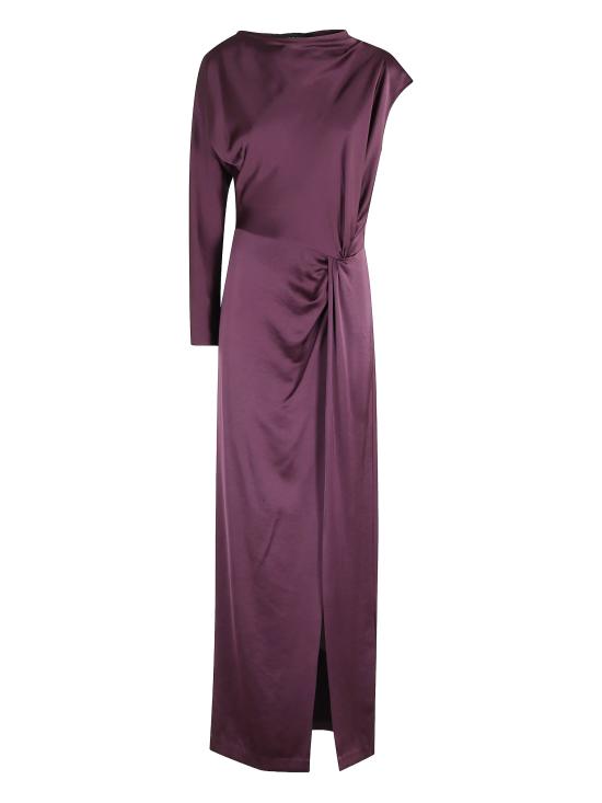 25FW 페데리카 토시 미디 원피스 31205310 18 Dark Violet