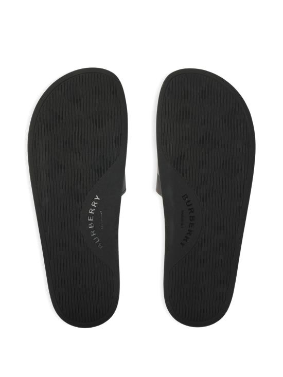 25FW 버버리 체크 슬라이드  8114110 X MAHOGANY CHECK - BURBERRY