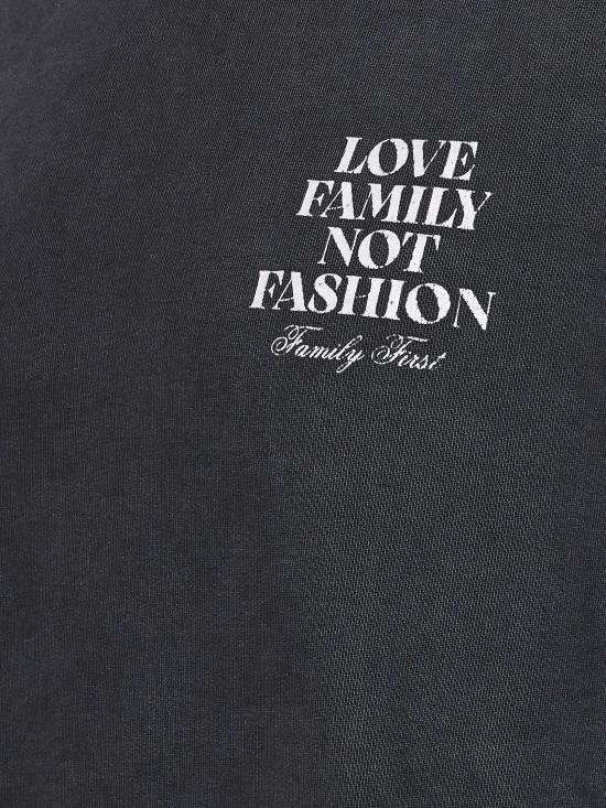 25FW 패밀리퍼스트 밀라노 긴팔 티셔츠 SF2504 BLACK - FAMILY FIRST MILANO