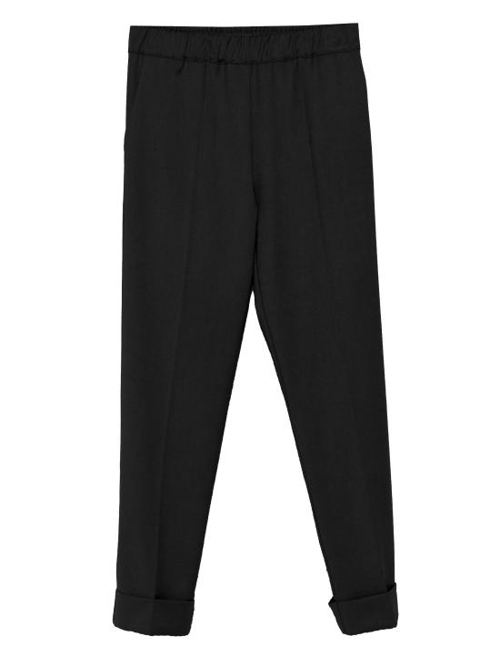 25FW 디익스테리어 스트레이트 팬츠 61756 2NERO Black