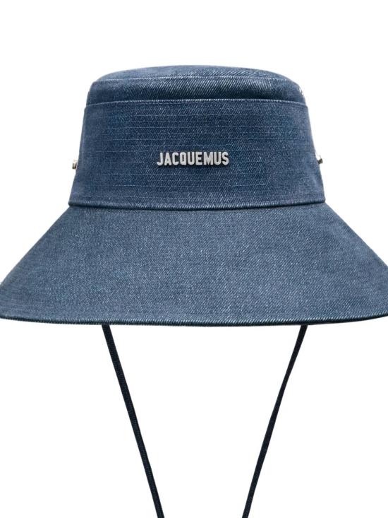 25FW 자크뮈스 버킷햇 ACU00721AD00042 330 Blue - JACQUEMUS
