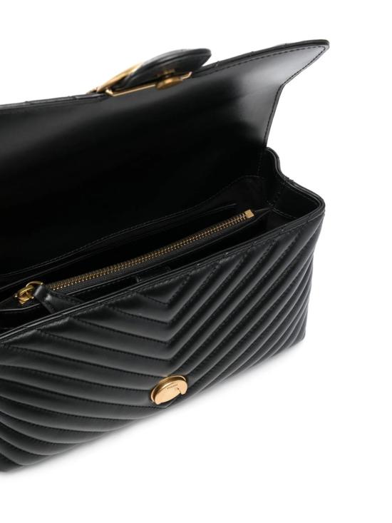 25FW 핑코 숄더백 100043 A0GKZ99Q NERO ANTIQUE GOLD - PINKO