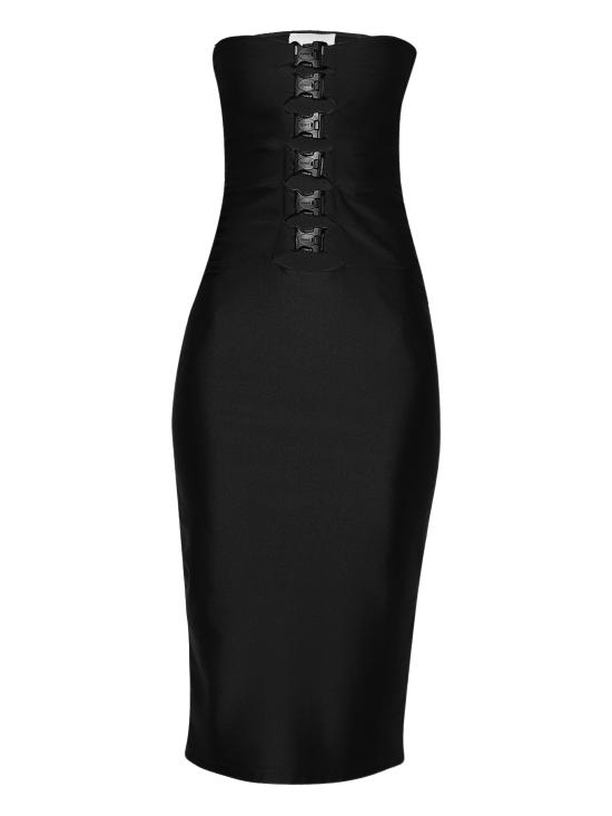 25FW 코페르니 미디 원피스 COPR231F5001 BLK Black