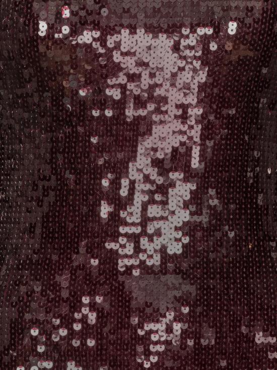 25FW 로테이트 바이 크리스텐슨 미디 원피스 1146142734 BCR13512734 ZINFANDEL - ROTATE BY BIRGERCHRISTENSEN