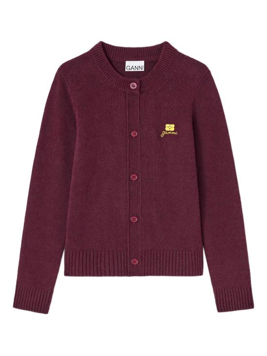 25FW 가니 스웨터 K2593 436 Purple