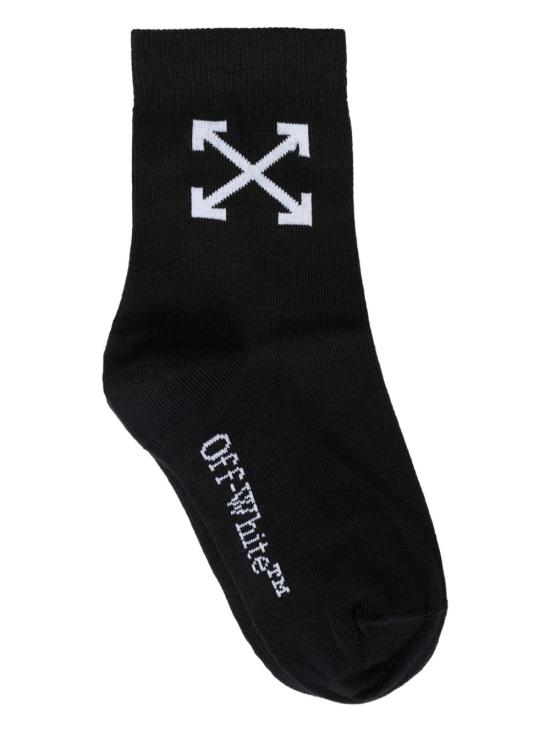 25FW [키즈] 오프화이트 언더웨어 OBRA004C99KNI001 1001 BLACK WH