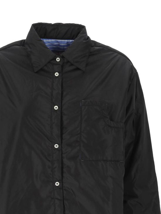 25FW 쿠안티코 셔츠 SOHO PADDED 99 Black - CUANTICO