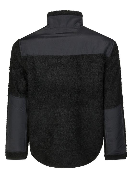 25FW 폴로 랄프로렌 모크넥 토널 포니 자수 플리스 재킷 710981488001 POLO BLACK NERO - POLO RALPH LAUREN