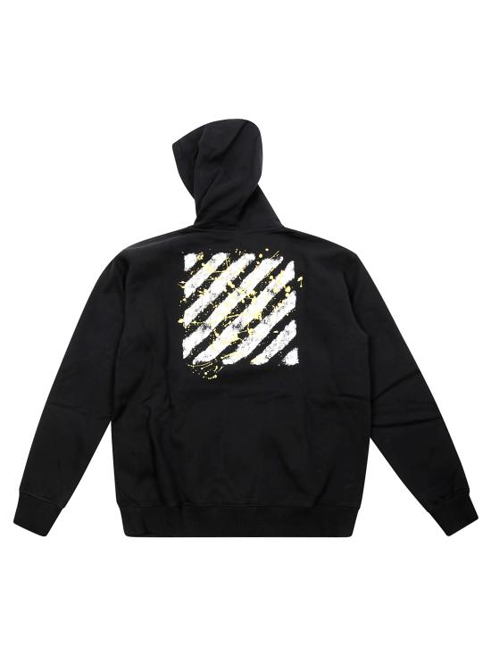 25FW [키즈] 오프화이트 티셔츠 OBBB001F25FLE0051018 NERO - OFF WHITE