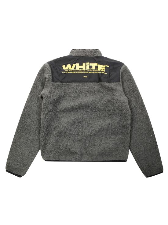 25FW [키즈] 오프화이트 패딩 OBEA023F25FAB0010718 GRIGIO - OFF WHITE