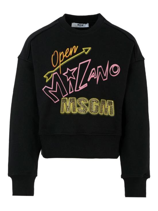 25FW [키즈] 엠에스지엠 트레이닝 상의 F5MSJGSW268 110 Black