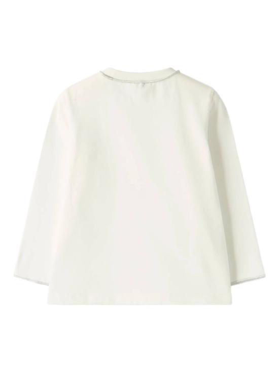 25FW [키즈] 일 구포 티셔츠 A25GTA0015MF003 10OR Latte oro - IL GUFO