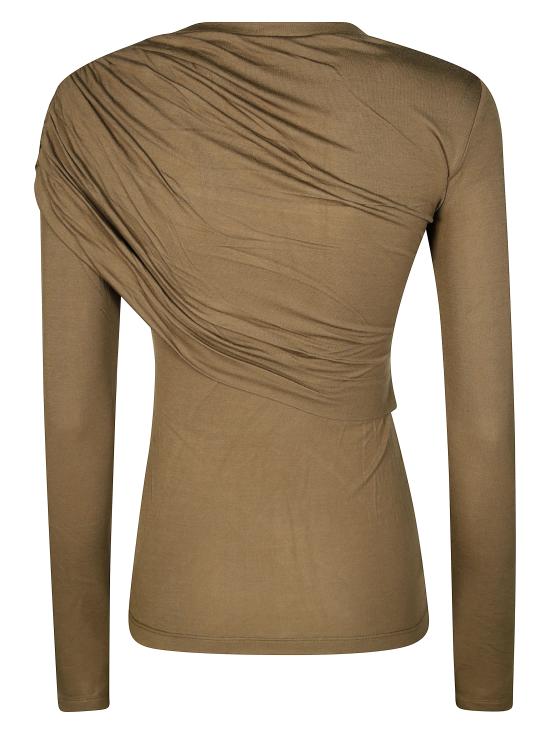 25FW 이자벨마랑에뚜왈 긴팔 티셔츠 HT0656FA C3K01E GB67KI VERDE - ISABEL MARANT ETOILE