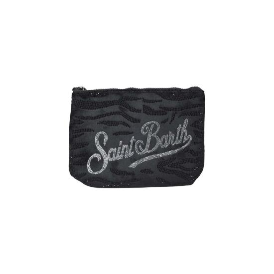 25FW 세인트바쓰 클러치/파우치 ALI0032STRASS 00275I00 Black