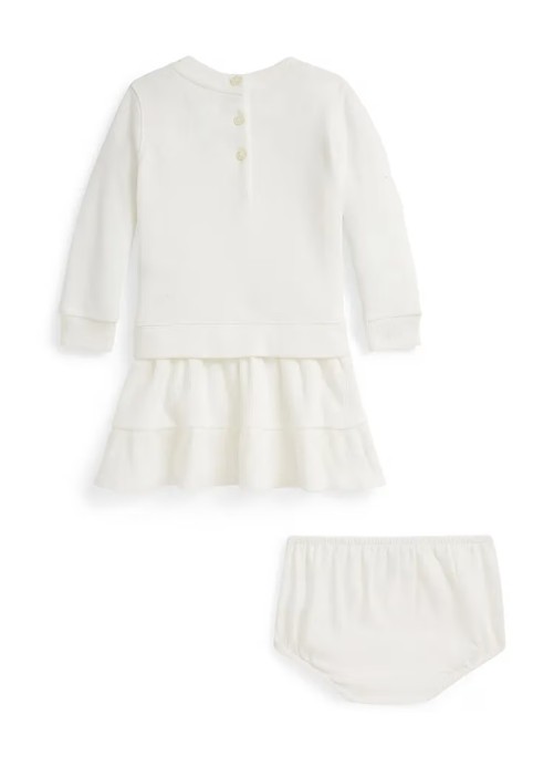 25FW [키즈] 폴로 랄프로렌 원피스 310981086 001LW MAGIC FLEECE CREAM - POLO RALPH LAUREN