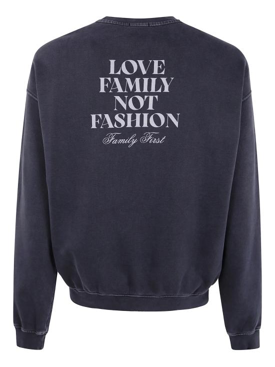 25FW 패밀리퍼스트 밀라노 긴팔 티셔츠 SF2504 DARK BLUE - FAMILY FIRST MILANO